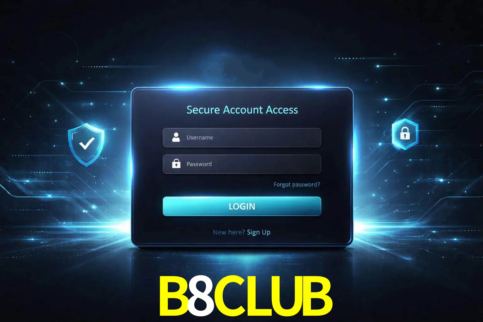 Pantalla de inicio de sesión de cuenta B8CLUB para usuarios en México